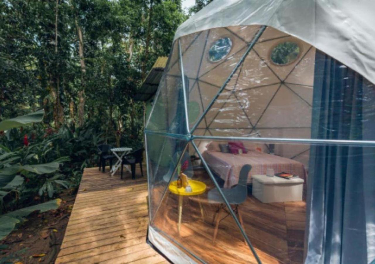 Faith Glamping Dome Costa Rica Hotel Manzanillo  Ngoại thất bức ảnh